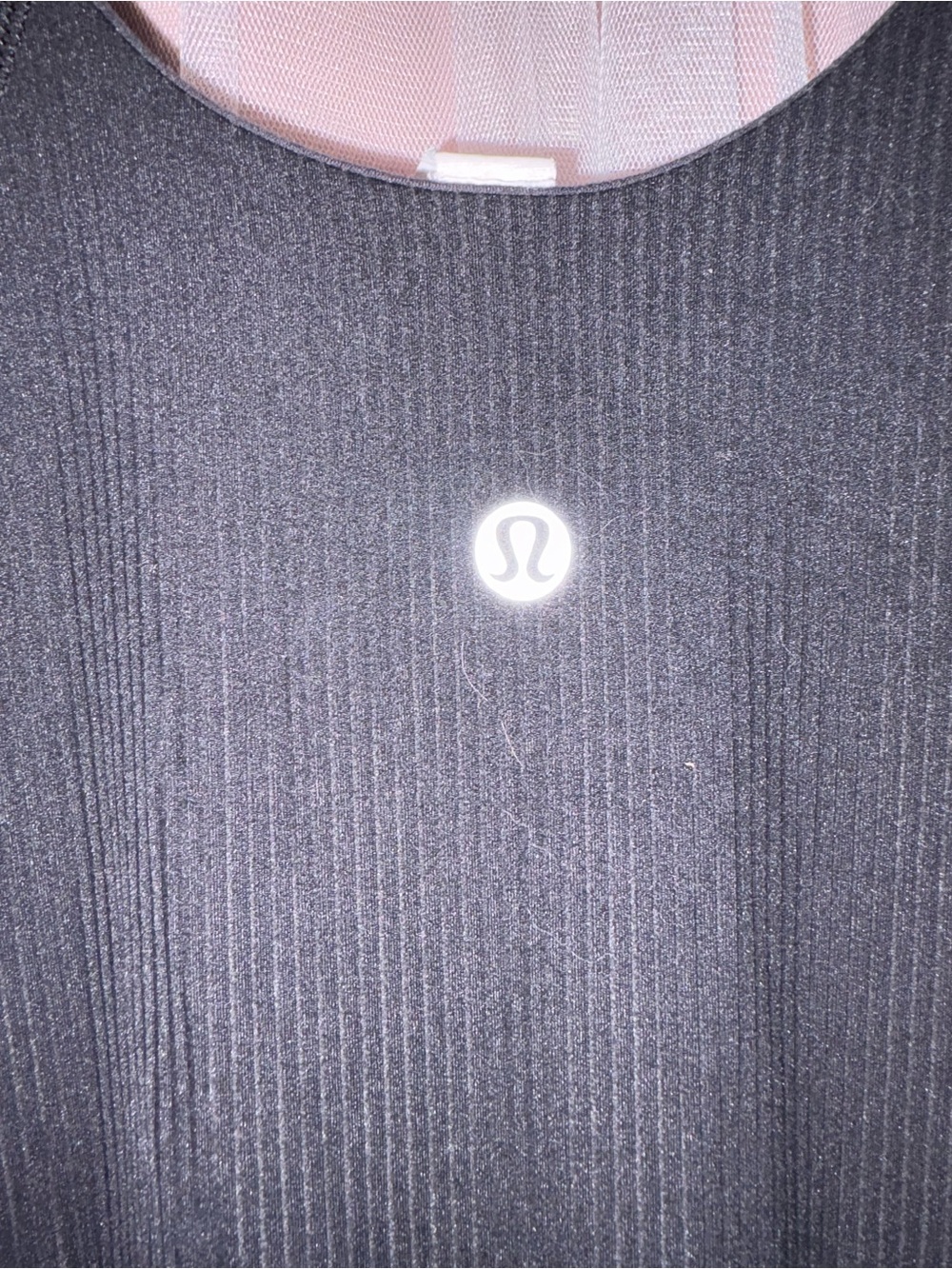 Lululemon Ribbed Align Jumpsuit 25” Black Size 12 - Picture 6 of 6